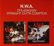 NWA - Efil4zaggin E Straight Outta Compton Made In England (CD DUPLO IMPORTADO LACRADO)