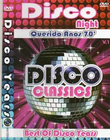 Disco Night - Querido Anos 70 - Disco Classics Best Of Disco Years DVD