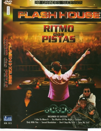 Flash House - Ritmo Das Pistas 20 Grandes Sucessos DVD