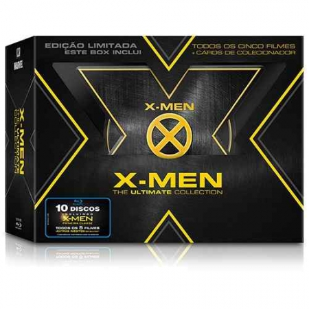 Box X-men - The Ultimate Collection - 10 Blu-ray