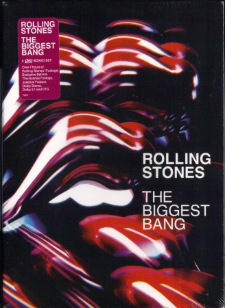 Box Rolling Stones The Biggest Bang - 4 Dvds