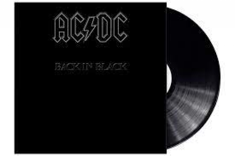 AC DC バック・イン・ブラック LPレコード - 洋楽