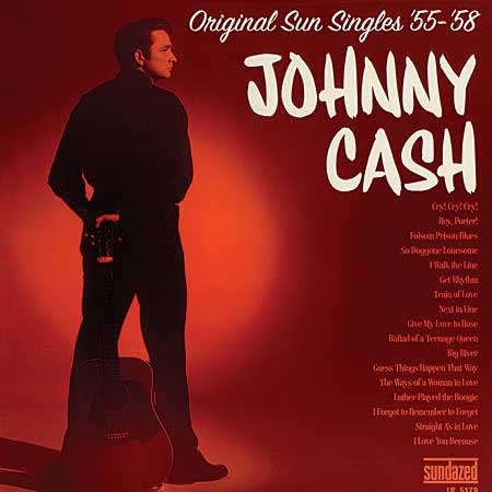 LP Johnny Cash - Original Sun Singles  55 - 58