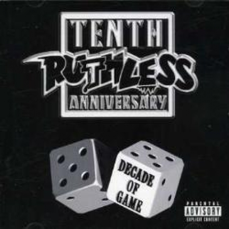 LP Ruthless Records - Tenth Anniversary Compilation Decade Of Game Duplo E Importado