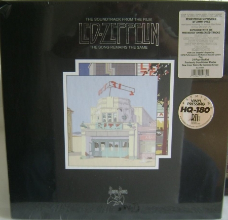 LP Led Zeppelin - The Song Remains The Same caixa C/ 4 Lps