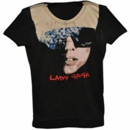 Camiseta Lady Gaga - The Fame IMPORTADO Tamanho GG Feminino