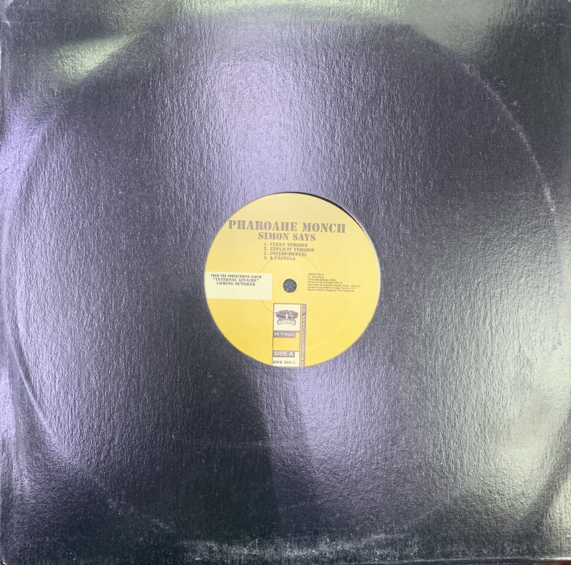 LP Pharoahe Monch - Simon Says VINYL SINGLE IMPORTADO