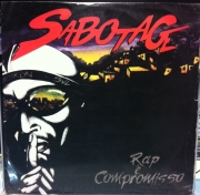 LP Sabotage - Rap E Compromisso VINYL DUPLO ORIGINAL DE EPOCA novo