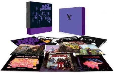 Box Black Sabbath - The Vinyl Collection 1970 - 1978 - Box 10 Lp (LACRADO)