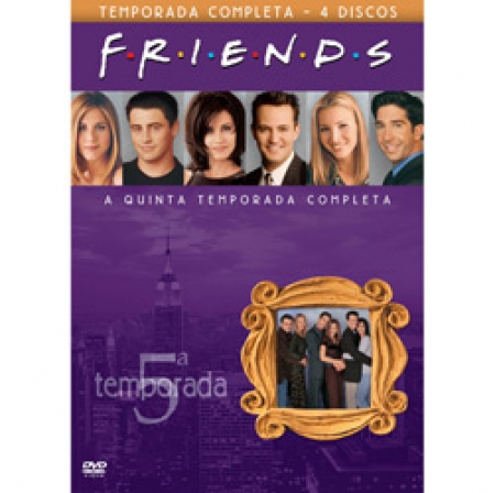 Box DVD Coleçao Friends - 5 Temporada (4 DVDs)