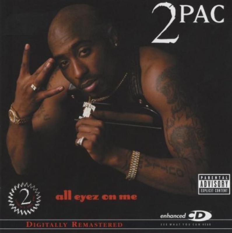 2 Pac - All Eyez On Me Duplo CD DUPLO IMPORTADO semi novo