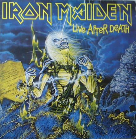 LP Iron Maiden - Live After Death Duplo E Importado