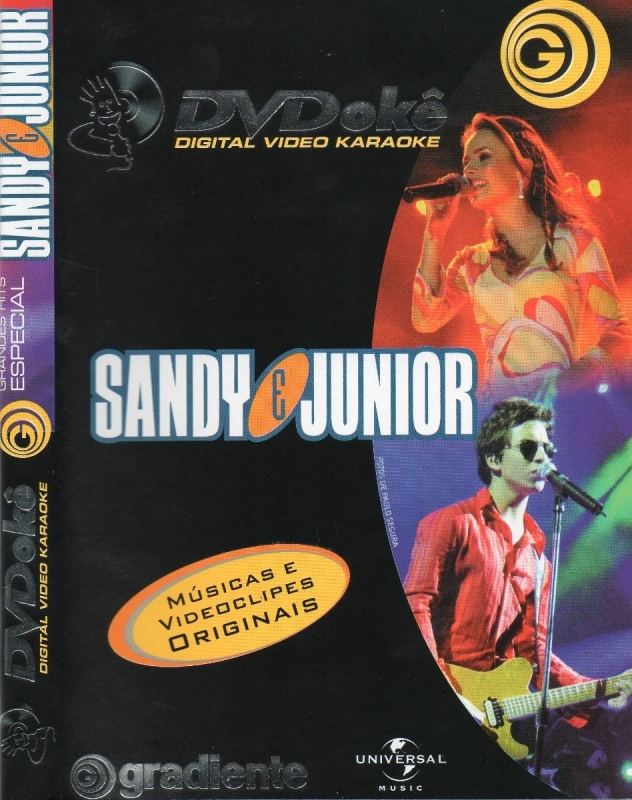 Sandy e Junior Dvd Karaoke Músicas E Videoclips Originais (7896273607274)