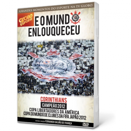 DVD Corinthians - E O Mundo Enlouqueceu