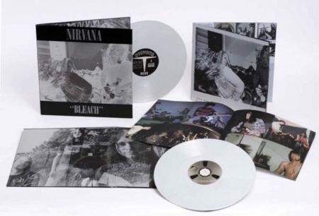LP Nirvana - Bleach (DELUXE) - 180 Gram 2 Vinyl Branco (lacrado)
