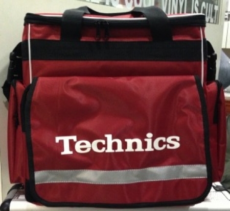 Bag Technics Com Faixa Refletora (Vermelha)