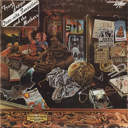 LP Frank Zappa - Over-nite Sensation Lacrado E Importado